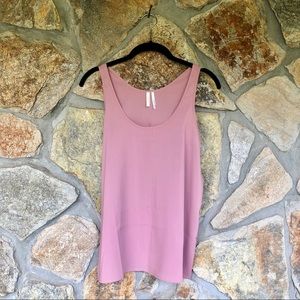 Frenchi Silk Tank - Pink